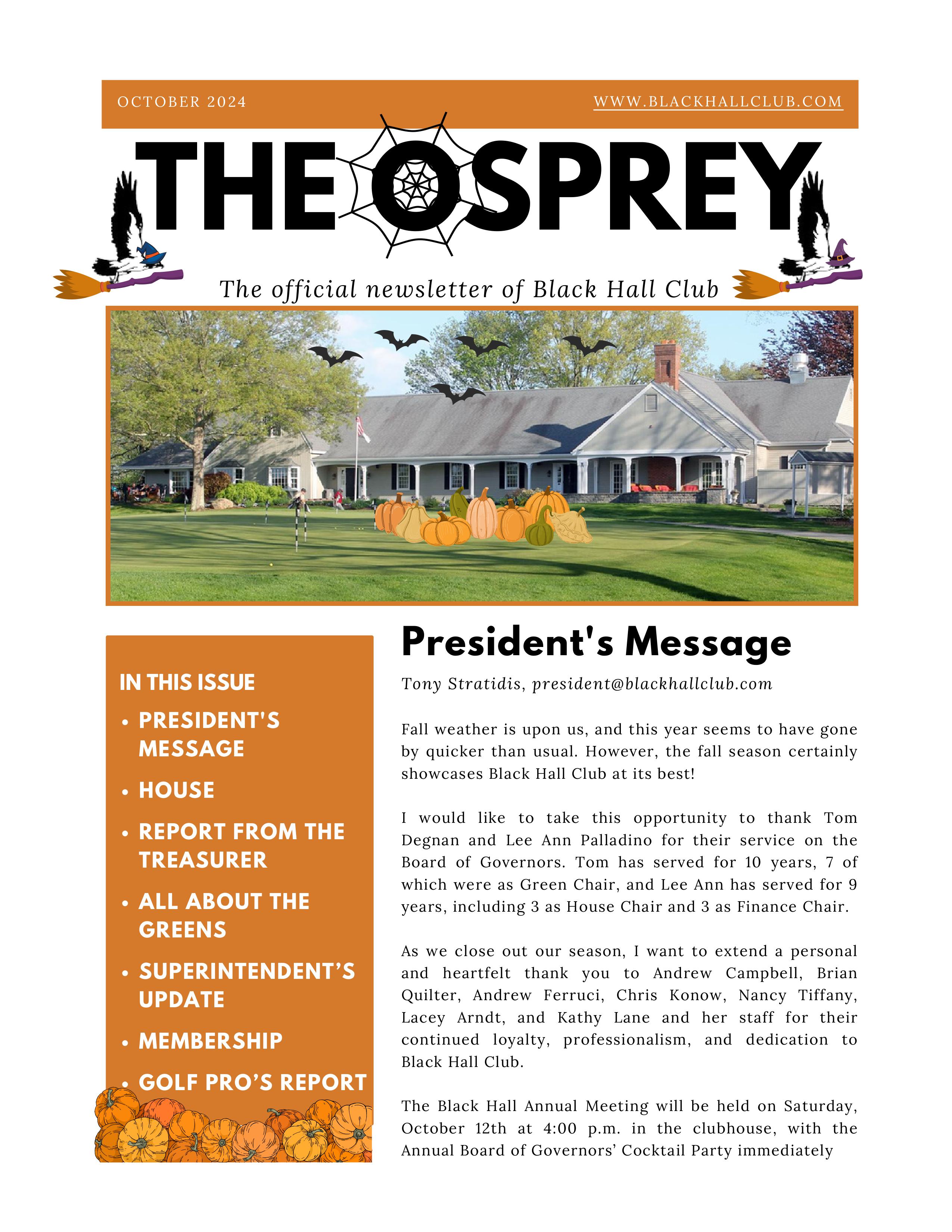 Osprey Newsletter October 3 images 0